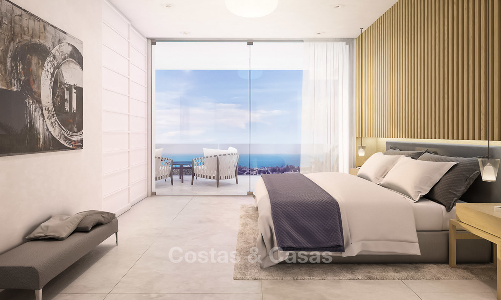 Villa neuve, de style minimaliste avec superbe vue sur mer à vendre, Estepona, Costa del Sol 6529