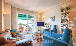 Superbe penthouse à vendre, à distance de marche de la plage et de Puerto Banus, Nueva Andalucia - Marbella 6589 