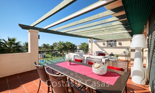 Superbe penthouse à vendre, à distance de marche de la plage et de Puerto Banus, Nueva Andalucia - Marbella 6600 