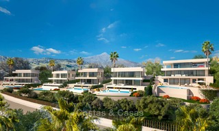 Exquise villa neuve, minimaliste avec vue magnifique sur mer à vendre, Nueva Andalucia, Marbella 6753 