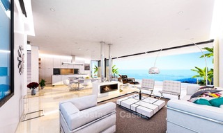 Exquise villa neuve, minimaliste avec vue magnifique sur mer à vendre, Nueva Andalucia, Marbella 6754 