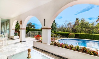 Villa de style andalou, situé sur un Golf, à vendre à Marbella 6804 