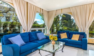 Villa de style andalou, situé sur un Golf, à vendre à Marbella 6812 