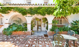 Villa de style andalou, situé sur un Golf, à vendre à Marbella 6822 