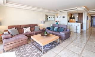 Très bel appartement de luxe en front de mer avec une vue mer fantastique à vendre - New Golden Mile, Marbella 7035 