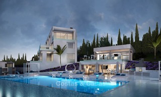 Appartements neufs et modernes avec vue mer à vendre dans un centre de vacances luxueuse de golf - La Cala, Mijas, Costa del Sol 7126 