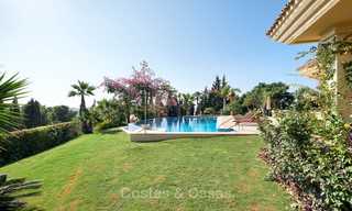Magnifique villa de luxe de style rustique avec vue imprenable sur la mer et les montagnes - Golf Valley, Nueva Andalucia, Marbella 7234 