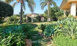 Magnifique villa de luxe de style rustique avec vue imprenable sur la mer et les montagnes - Golf Valley, Nueva Andalucia, Marbella 7245 