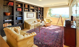 Magnifique villa de luxe de style rustique avec vue imprenable sur la mer et les montagnes - Golf Valley, Nueva Andalucia, Marbella 7250 