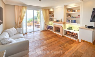 Magnifique villa de luxe de style rustique avec vue imprenable sur la mer et les montagnes - Golf Valley, Nueva Andalucia, Marbella 7256 