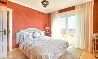 Magnifique villa de luxe de style rustique avec vue imprenable sur la mer et les montagnes - Golf Valley, Nueva Andalucia, Marbella 7274 