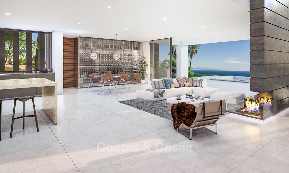 Villa de luxe moderne avec vue mer panoramique à vendre, Manilva, Costa del Sol 7301