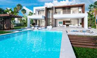 Villa de luxe moderne avec vue mer panoramique à vendre, Manilva, Costa del Sol 7302 
