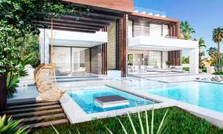 Villa de luxe moderne avec vue mer panoramique à vendre, Manilva, Costa del Sol 7305 