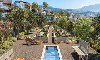 Villas de luxe écologiques à vendre avec vue imprenable sur la mer et la vallée, Benahavis - Marbella 7495 