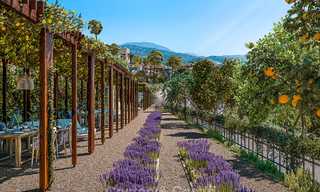 Villas de luxe écologiques à vendre avec vue imprenable sur la mer et la vallée, Benahavis - Marbella 7497 