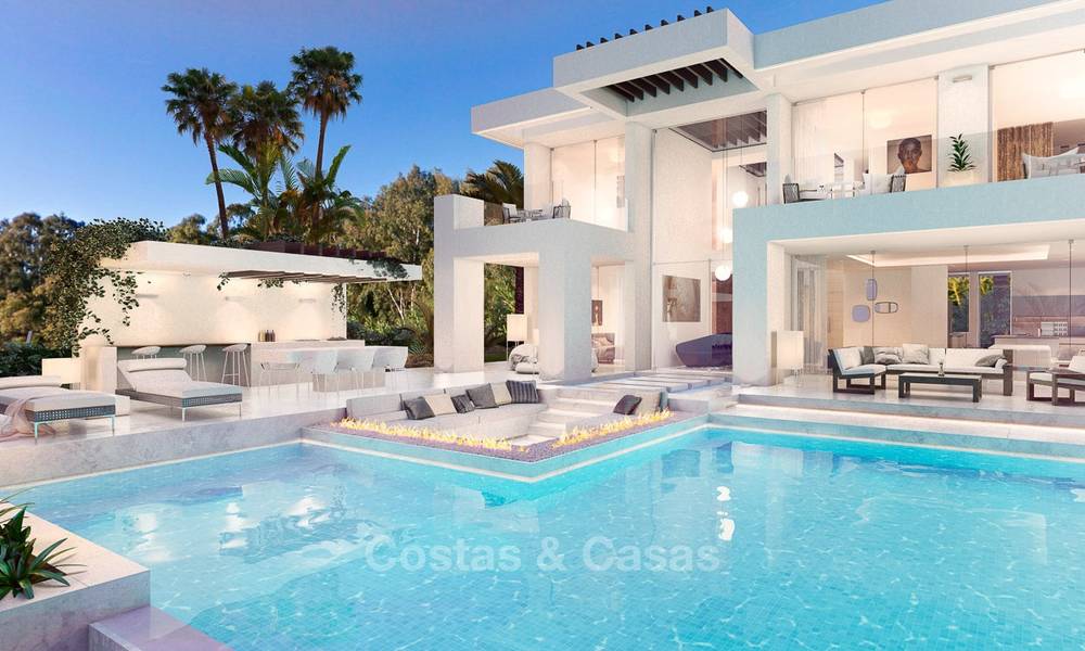 Villa de luxe contemporaine neuve à vendre à Nueva Andalucia´s golf valley, Marbella 7664