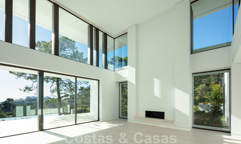 Nouvelles villas de luxe contemporaines à vendre, situé dans une urbanisation exclusive, vue mer à Benahavis - Marbella 21651