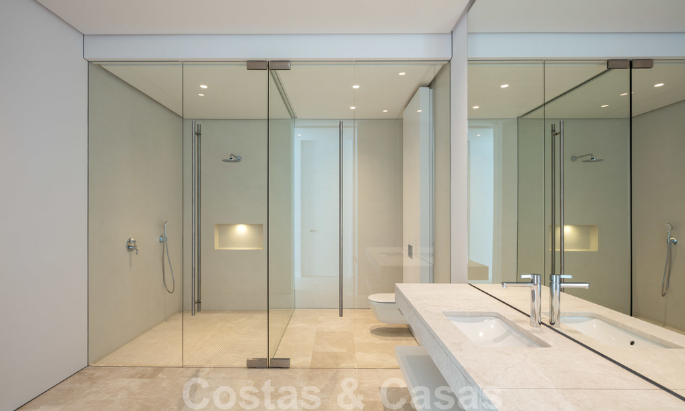 Nouvelles villas de luxe contemporaines à vendre, situé dans une urbanisation exclusive, vue mer à Benahavis - Marbella 21657