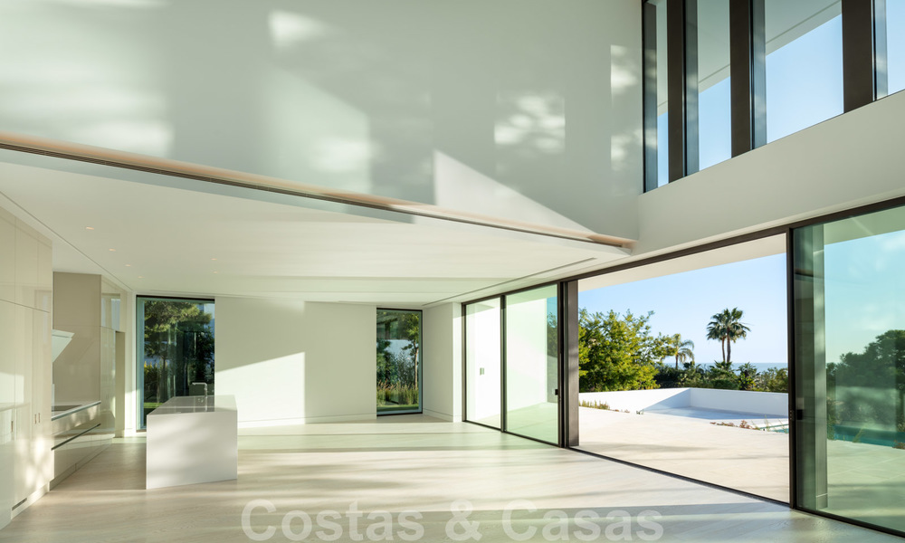 Nouvelles villas de luxe contemporaines à vendre, situé dans une urbanisation exclusive, vue mer à Benahavis - Marbella 21667