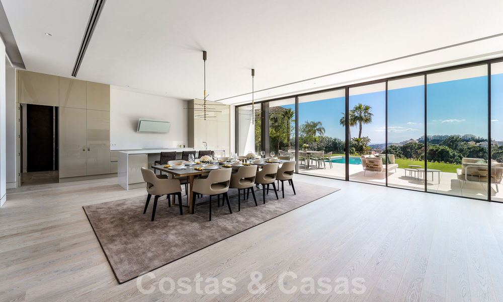 Nouvelles villas de luxe contemporaines à vendre, situé dans une urbanisation exclusive, vue mer à Benahavis - Marbella 37227