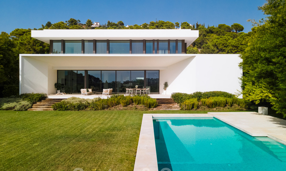 Nouvelles villas de luxe contemporaines à vendre, situé dans une urbanisation exclusive, vue mer à Benahavis - Marbella 37228