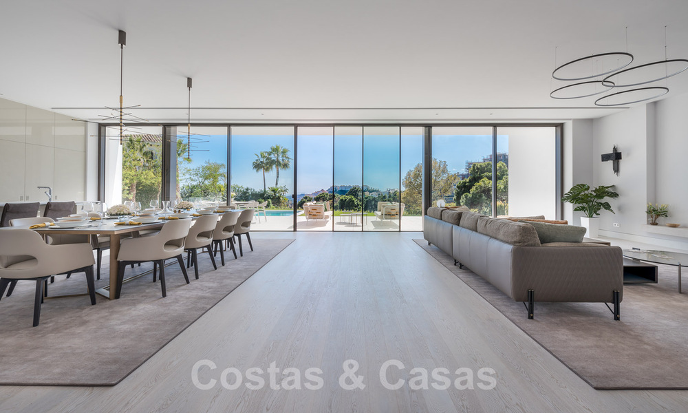 Nouvelles villas de luxe contemporaines à vendre, situé dans une urbanisation exclusive, vue mer à Benahavis - Marbella 37231