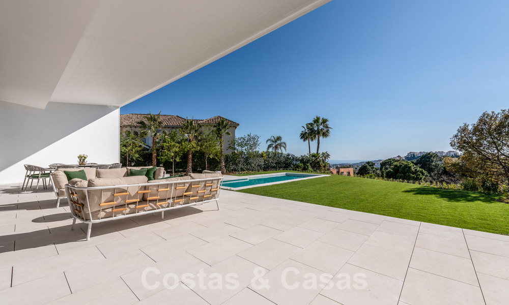 Nouvelles villas de luxe contemporaines à vendre, situé dans une urbanisation exclusive, vue mer à Benahavis - Marbella 37238