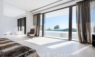 Nouvelles villas de luxe contemporaines à vendre, situé dans une urbanisation exclusive, vue mer à Benahavis - Marbella 37243 
