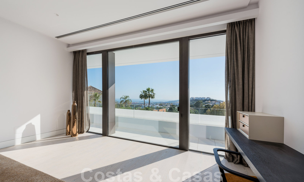 Nouvelles villas de luxe contemporaines à vendre, situé dans une urbanisation exclusive, vue mer à Benahavis - Marbella 37245