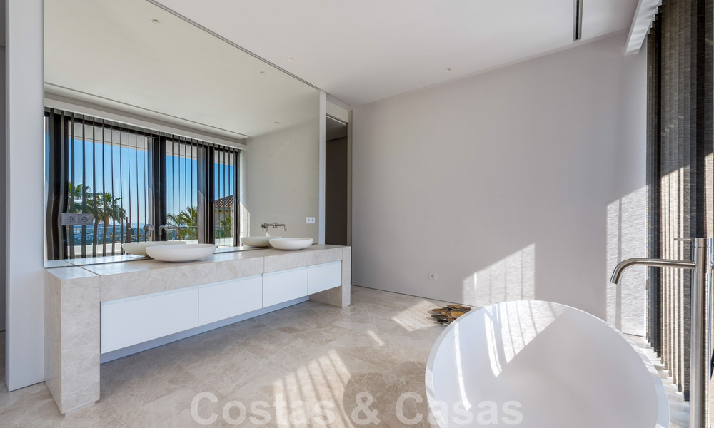 Nouvelles villas de luxe contemporaines à vendre, situé dans une urbanisation exclusive, vue mer à Benahavis - Marbella 37251
