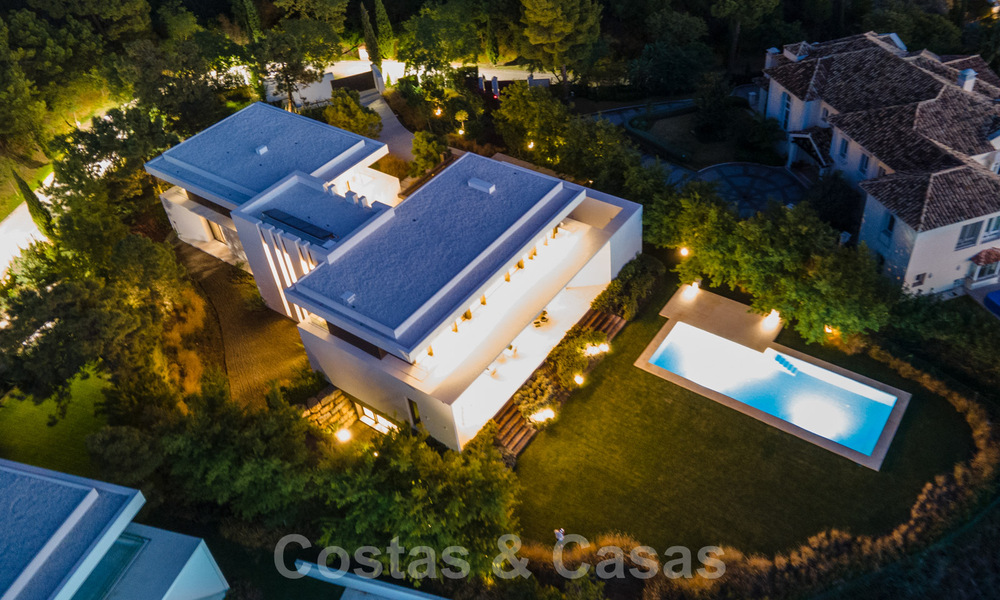 Nouvelles villas de luxe contemporaines à vendre, situé dans une urbanisation exclusive, vue mer à Benahavis - Marbella 37266