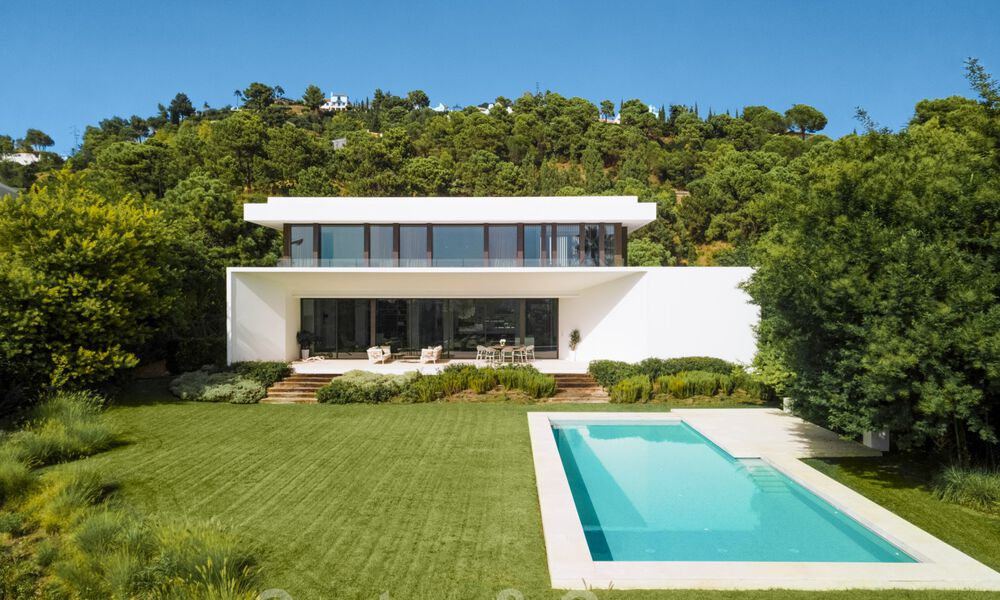 Nouvelles villas de luxe contemporaines à vendre, situé dans une urbanisation exclusive, vue mer à Benahavis - Marbella 37279