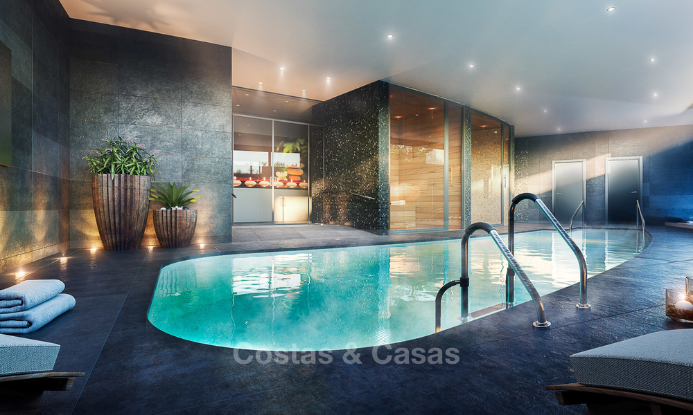 Nouveaux appartements de golf, modernes avec vue sur mer à vendre dans un complexe de luxe à La Cala, Mijas, Costa del Sol 8967