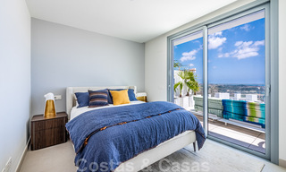 Nouveaux appartements de golf, modernes avec vue sur mer à vendre dans un complexe de luxe à La Cala, Mijas, Costa del Sol 39684 
