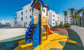 Nouveaux appartements de golf, modernes avec vue sur mer à vendre dans un complexe de luxe à La Cala, Mijas, Costa del Sol 39698 