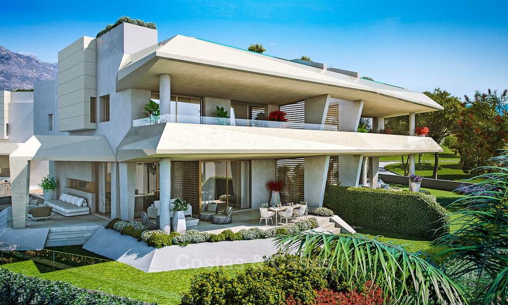 Villas de luxe contemporaines exquises à vendre, Nueva Andalucia, Marbella 7840