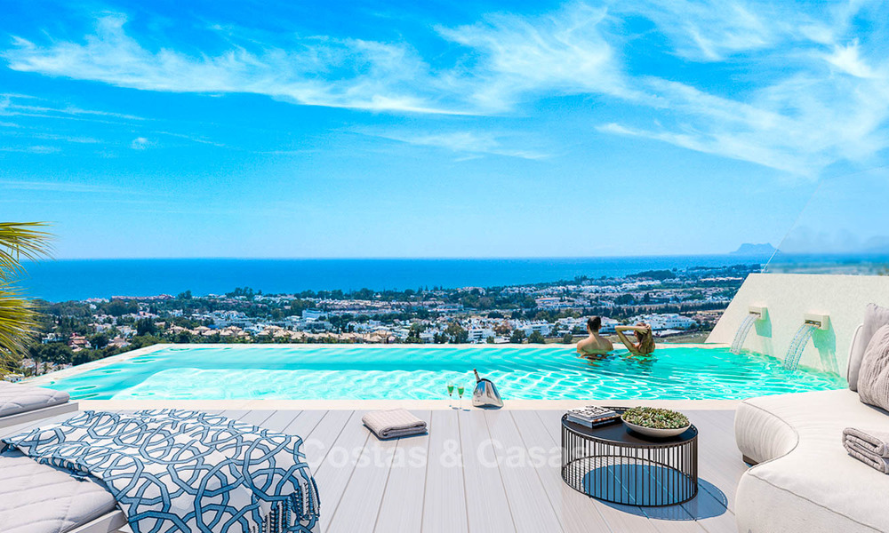 Villas de luxe contemporaines exquises à vendre, Nueva Andalucia, Marbella 7845