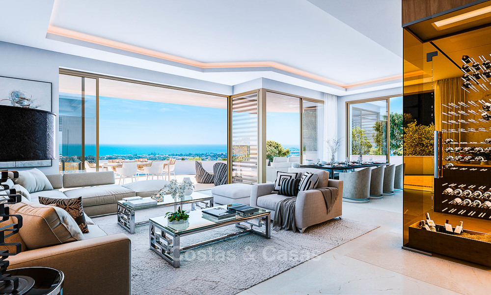 Villas de luxe contemporaines exquises à vendre, Nueva Andalucia, Marbella 7847