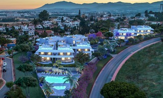 Villas de luxe contemporaines exquises à vendre, Nueva Andalucia, Marbella 7848 
