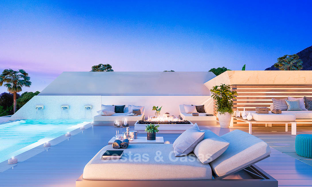 Villas de luxe contemporaines exquises à vendre, Nueva Andalucia, Marbella 7850
