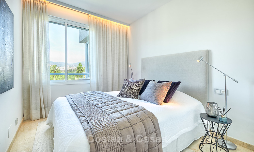 Superbe penthouse de plage avec piscine privée chauffée à vendre dans un complexe de luxe sur le New Golden Mile, Marbella - Estepona 7852