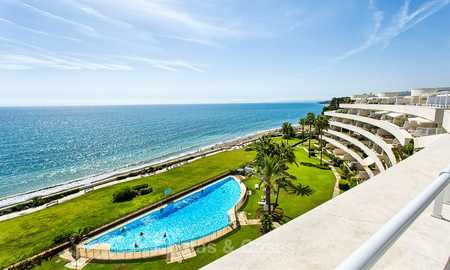 Superbe penthouse de plage avec piscine privée chauffée à vendre dans un complexe de luxe sur le New Golden Mile, Marbella - Estepona 7859
