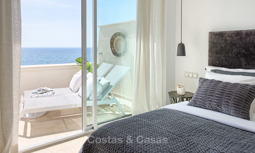 Superbe penthouse de plage avec piscine privée chauffée à vendre dans un complexe de luxe sur le New Golden Mile, Marbella - Estepona 7873