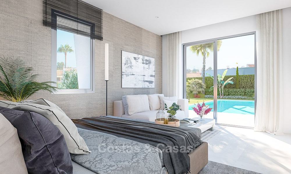 Villas de luxe modernes à vendre à un prix très attractif, idéalement situées à l’Est d’Estepona - Marbella. 7889