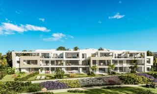 Superbes appartements modernes à vendre dans un nouveau complexe exclusif, directement sur un golf, Casares, Costa del Sol 8026 