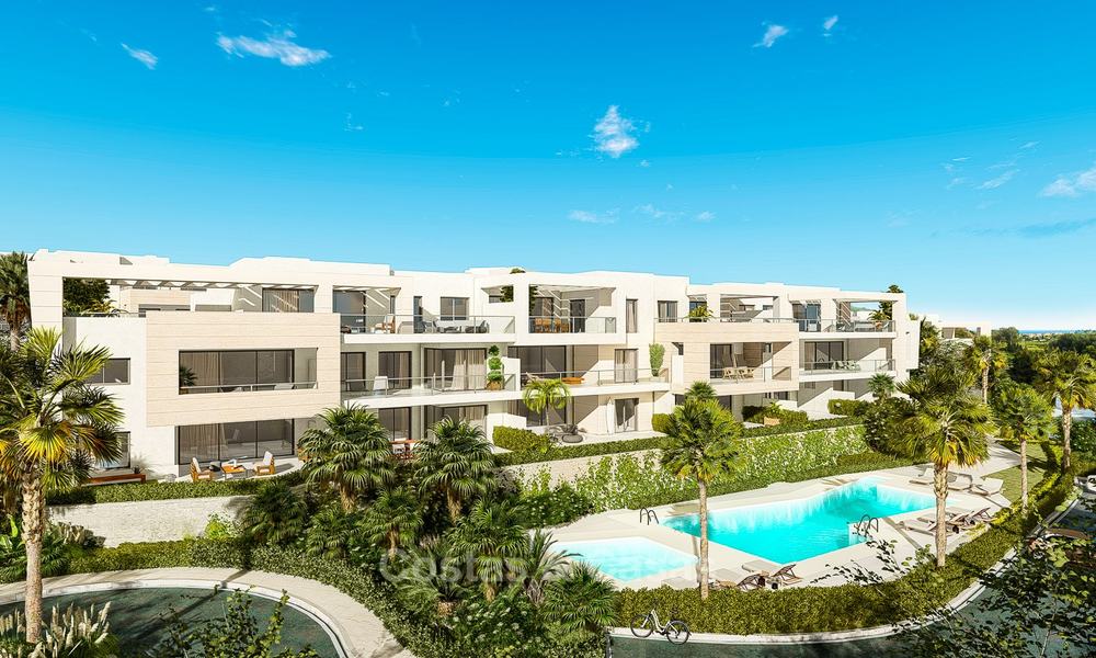 Superbes appartements modernes à vendre dans un nouveau complexe exclusif, directement sur un golf, Casares, Costa del Sol 8027