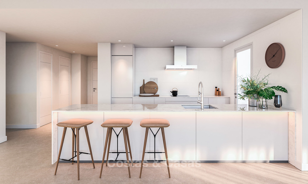 Superbes appartements modernes à vendre dans un nouveau complexe exclusif, directement sur un golf, Casares, Costa del Sol 8033