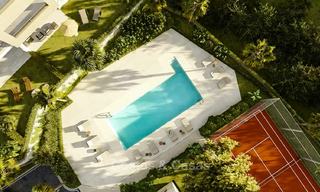 Superbes appartements modernes à vendre dans un nouveau complexe exclusif, directement sur un golf, Casares, Costa del Sol 8040 