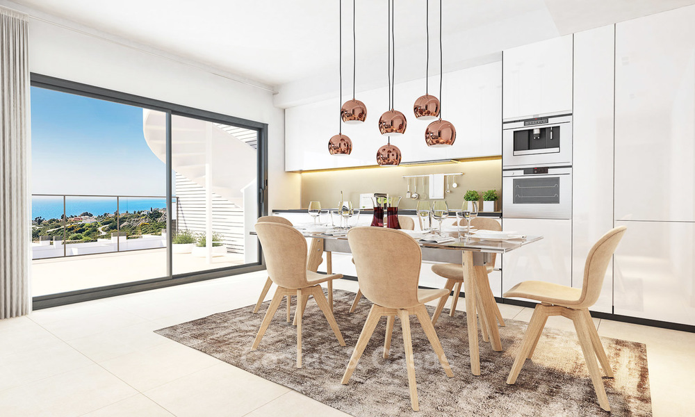 Appartements neufs et modernes avec vue imprenable sur la mer à vendre, Manilva, Costa del Sol 8135